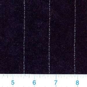   Crepe Suiting Navy Pinstripe Fabric By The Yard Arts, Crafts & Sewing