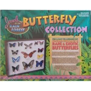  Jewels of the Rain Forest Butterfly Collection Toys 