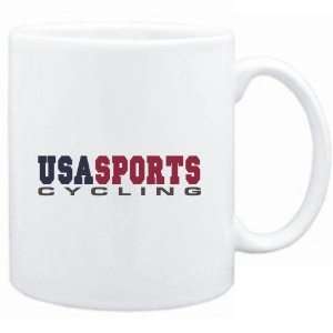  Mug White  USA SPORTS Cycling  Sports