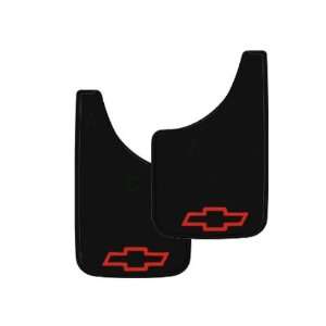  Mud Guard   Red Chevy Chevrolet Bowtie Automotive