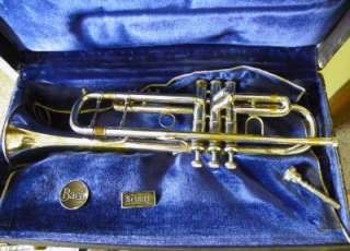   Bach Stradivarius Pro Model 37 ML Trumpet Strad Horn With Orig Case NR