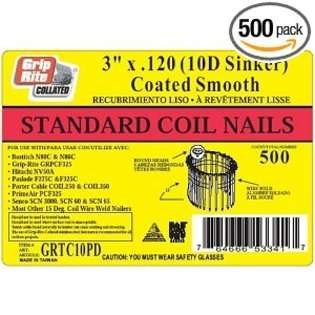   Head, 15A Wire weld Collated, Coil Framing Nails   50 