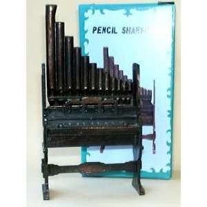  Organ Die cast Metal Pencil Sharpener in Colorful Printed 