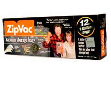 Zip Vac Zipvac Food Storage Fishing Hunting Jumbo Bags  
