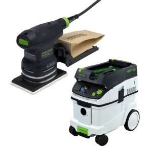  Festool RTS 400 EQ Sander + CT 36 E Dust Extractor Package 