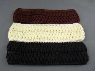 sport crochet soft headband Stretch Elastic 2 wide  