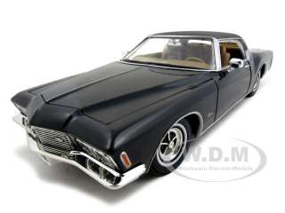 1971 BUICK RIVIERA GS BLACK 1:18 DIECAST MODEL CAR  