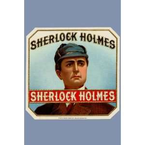  Sherlock Holmes Cigar Label 24X36 Giclee Paper