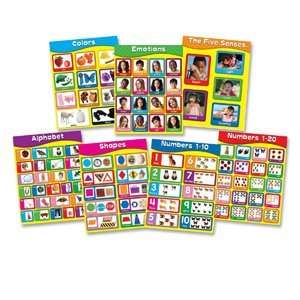  Carson Dellosa Early Childhood Learning Charlet Set 