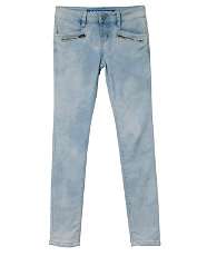 Pale Blue (Blue) Teens Snow Wash Skinny Jeans  249639445  New Look