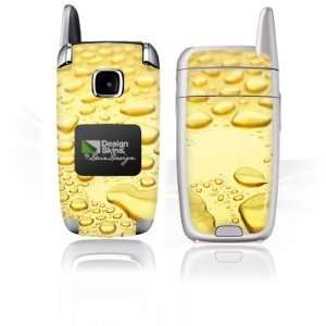  Design Skins for Nokia 6101   Golden Drops Design Folie 