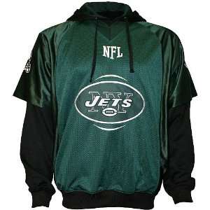 NFL New York Jets Gridiron Pullover Sweatshirt Small:  