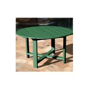  VIFAH Recycled Plastic Round Dining Table: Home & Kitchen