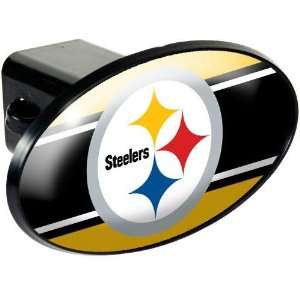  Pittsburgh Steelers NFL Trailer Hitch Cover: Sports 