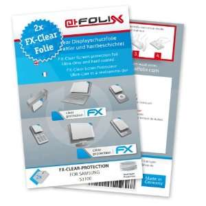 com 2 x atFoliX FX Clear Invisible screen protector for Samsung S3100 