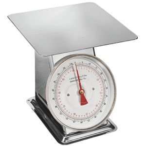  110 lb. Flat Top Dial Scale