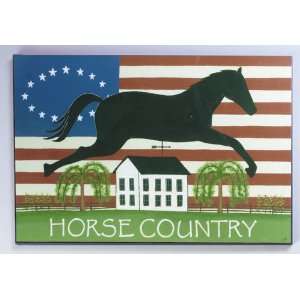  Horse Country Sign Patio, Lawn & Garden