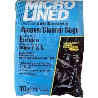 Type F and G Eureka Micro Lined Vacuum Cleaner Replacement Bag (10 