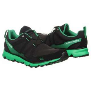 Mens Salomon S Wind Inca Black/Smooth Green Shoes 