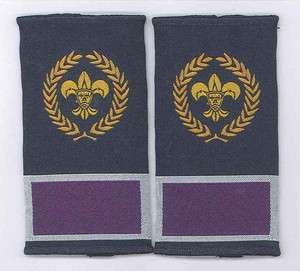 MACAU (MACAO) Scouts Chief Commissioner Highest Rank Scout Epaulettes 