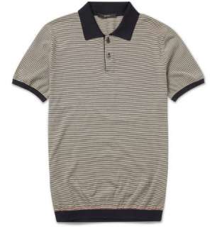 Home > Clothing > Polos > Short sleeve polos > Striped Cotton 