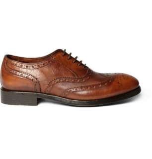 Paul Smith  Vintage Style Leather Brogues  MR 