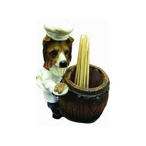  Chef Dog Sheltie Toothpick Holder