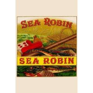  Exclusive By Buyenlarge Sea Robin Cigars 12x18 Giclee on 
