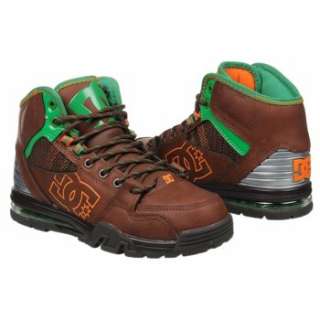   DC Shoes Mens Versatile High WR Brown/Orange/Green Shoes