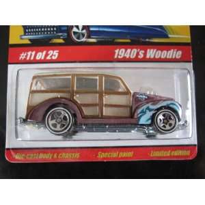  1940s Woodie (Light Purple) 2005 Hot Wheels Classics 