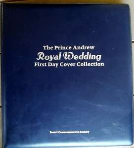 PRINCE ANDREW ROYAL WEDDING FIRST DAY COVER COLLECTION  