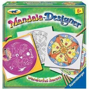    Ravensburger Mandala Designer   Wonderful Horses Toys & Games