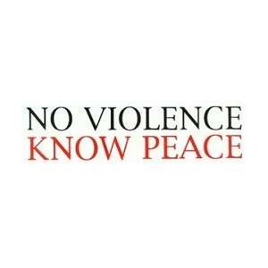  Infamous Network   No Violence, Know Peace   Mini Stickers 