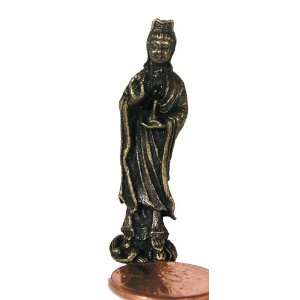  Kwan Yin Statue Naga Land Tibet Sacred Stones Amulet 