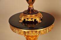 French Empire Gilt Bronze Pedestal Table Stand Plinths  