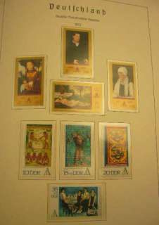 Excellent complete mint collection of GDR in 4 binders  