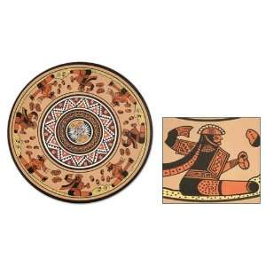  Ceramic plate, Moche Commerce