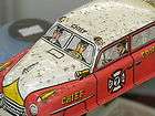 1950s Tin Wind Up Fire Chief Car by Lupor, Made in USA