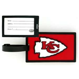  4 Kansas City Chiefs Luggage Tags: Sports & Outdoors