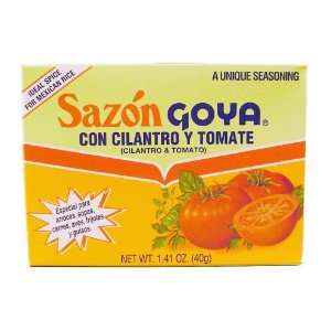 Goya Sazon Con Cilantro Y Tomate: Grocery & Gourmet Food