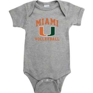   Hurricanes Sport Grey Volleyball Arch Baby Creeper