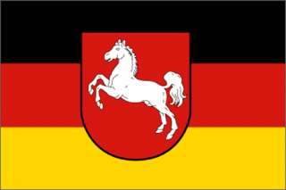 Flagge Niedersachsen Wappen 90 x 150cm Hissfahne Fahne  
