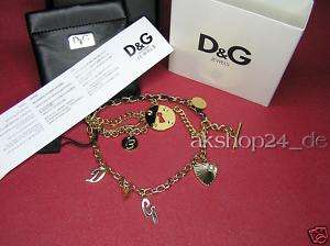 Neu D&G Dolce Gabbana Damen Armband DJ0508 Original D&G  