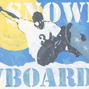  Extreme Sports Snowboard 14x14