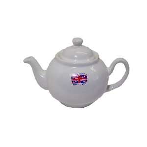  Betty Style Teapot Serves 2 3 Cups White Color
