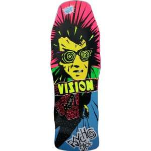  Vision Og Psycho Stick Skateboard Deck   10x30.5 Blue 