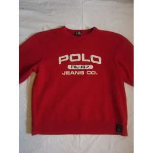   Polo Jeans Company XL Sweatshirt   says POLO RL 67 