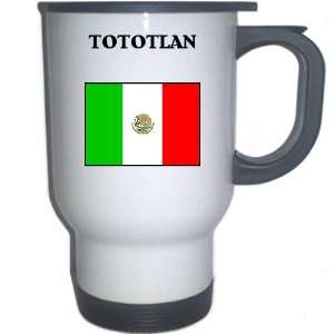  Mexico   TOTOTLAN White Stainless Steel Mug Everything 