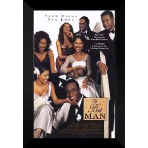  The Best Man 27x40 FRAMED Movie Poster   Style B   1999 