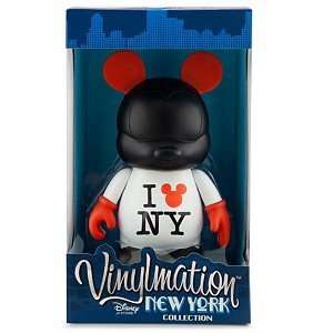 Disney Vinylmation New York Series 9 Figure I Mickey NY Shirt Great 